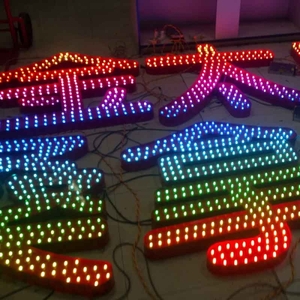 發(fā)光字精品展示